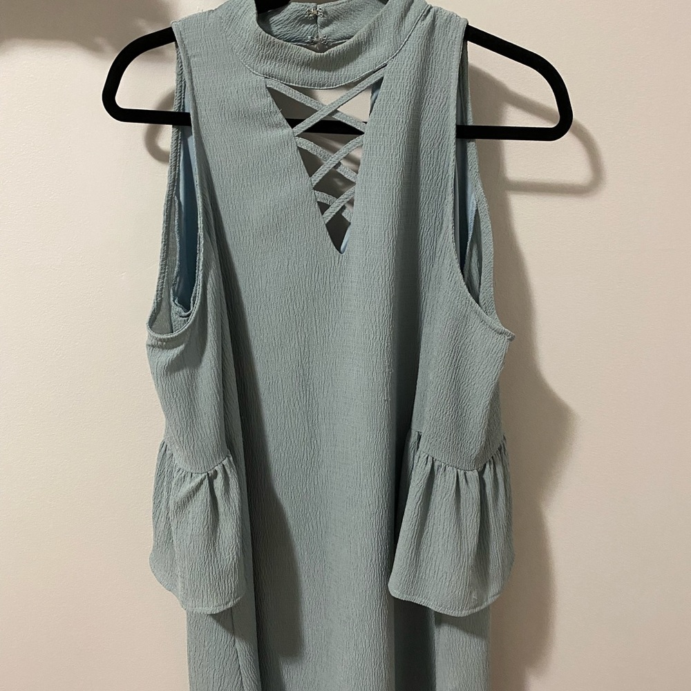 Open-Shoulder Dress